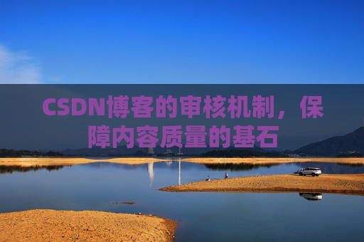 CSDN博客的审核机制，保障内容质量的基石